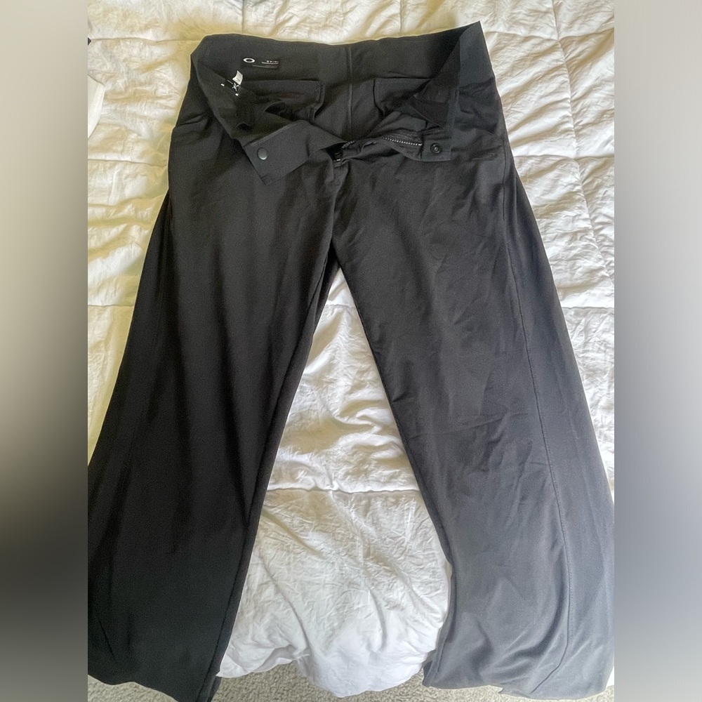 Black Oakley Golf Pants. Size 34x34